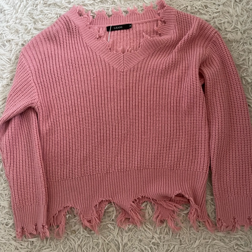 Pink Sweater